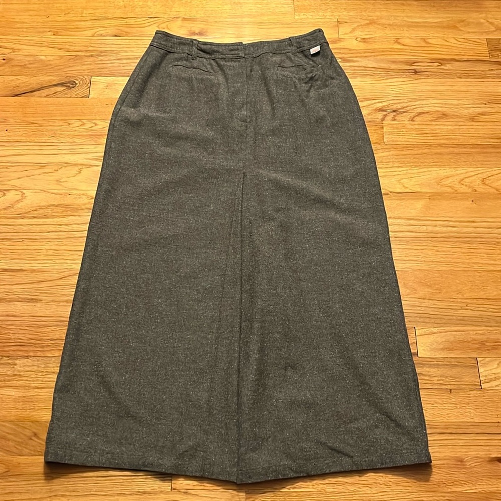 Oilily brown speckled long lined skirt- size 42 (@us size 12)